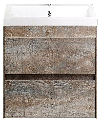 Тумба под раковину Art&Max Family-500-2C-SO-PE бетон экзотик