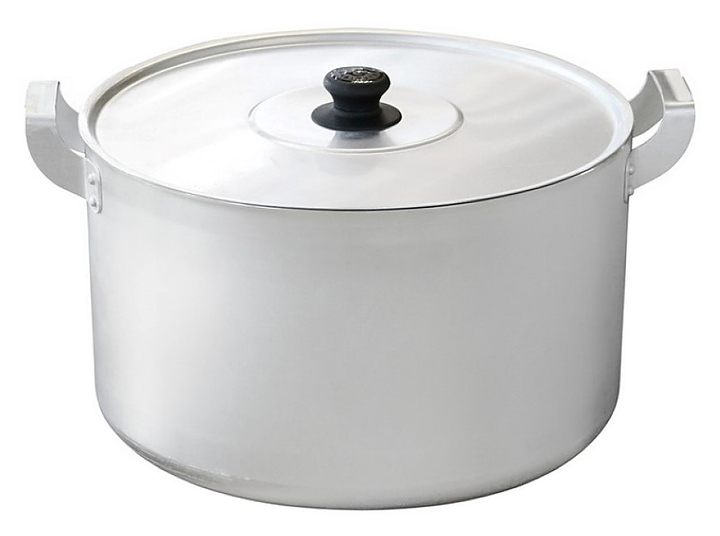 Кастрюля Luxstahl 14150, 15 л из алюминия