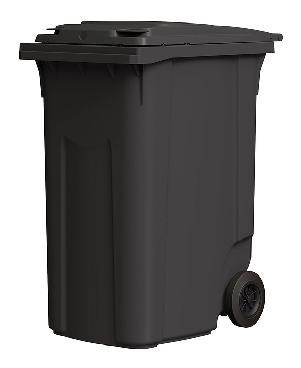 Контейнер для мусора iPlast 28.C29 360 л темно-серый