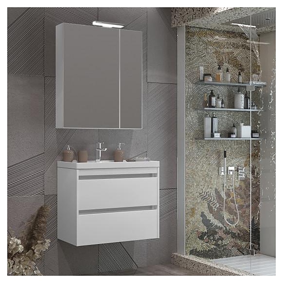 Гарнитур подвесной OPADIRIS Фреш 70, 4 предмета, белый