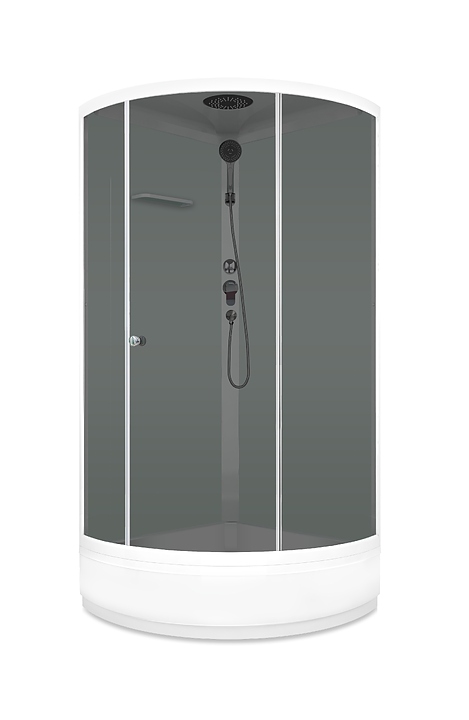 Душевая кабина Domani-Spa Simple 99 mid DS01Sm99MWT00 90х90 см