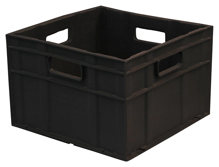 Ящик для молока ТАРА.РУ 309 420х420х292 мм черный