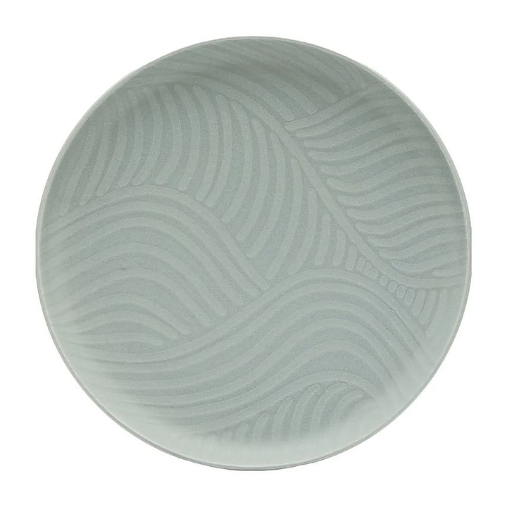 Тарелка мелкая Oxford FLAT OASIS 151539 d 26 см оливковый