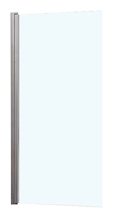 Шторка на ванну Vincea VSB-11800CL 80х140 см, прозрачное стекло, хром