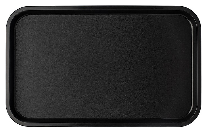 Поднос сервировочный MGprof 1737 525х325 мм шагрень, черный