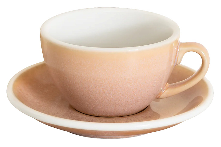 Кофейная пара Loveramics Egg Cappuccino C088-122BR/C088-150BRO 200 мл, розовый (rose)