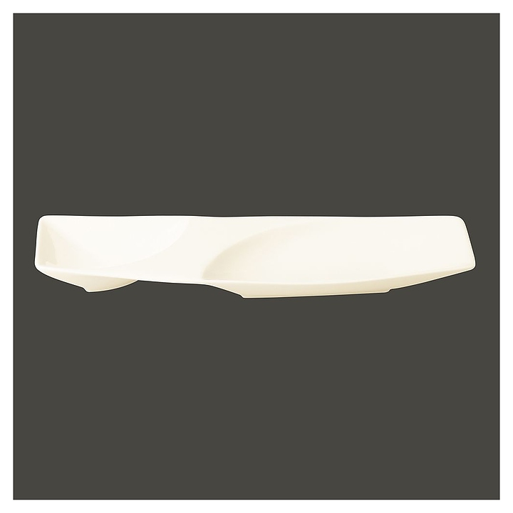 Тарелка прямоугольная RAK Porcelain Mazza MZTP42 2 секции