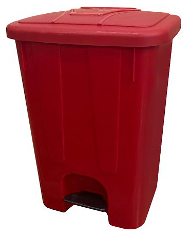 Контейнер для мусора TELKAR 50066 25 л красный