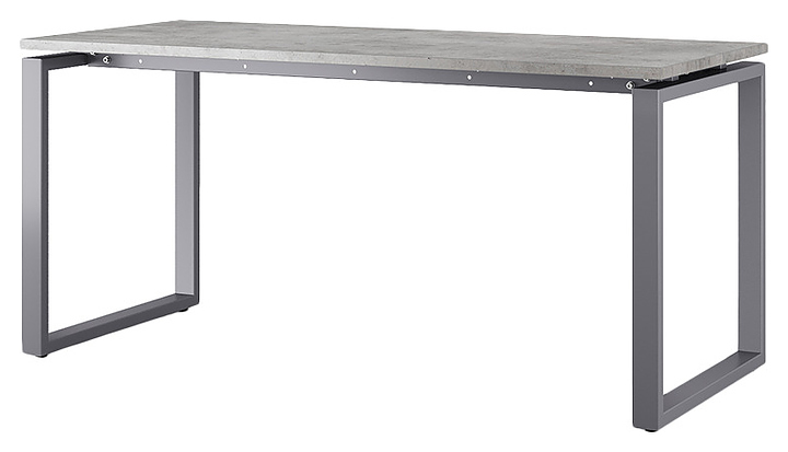 Стол офисный КОБОР O1-160/70 graphite/chicago