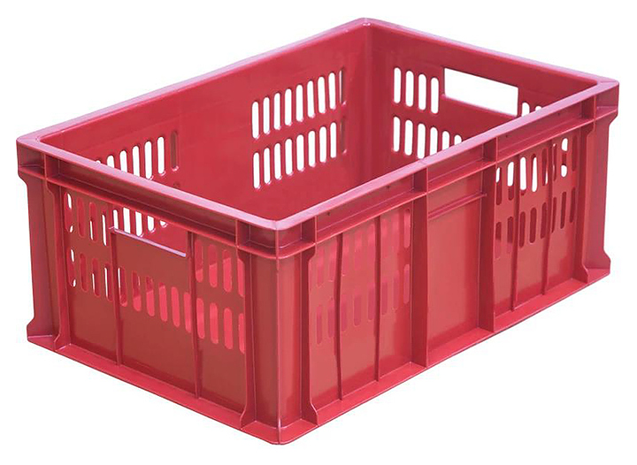 Ящик для колбасы ТАРА.РУ 201-1 600х400х250 мм красный