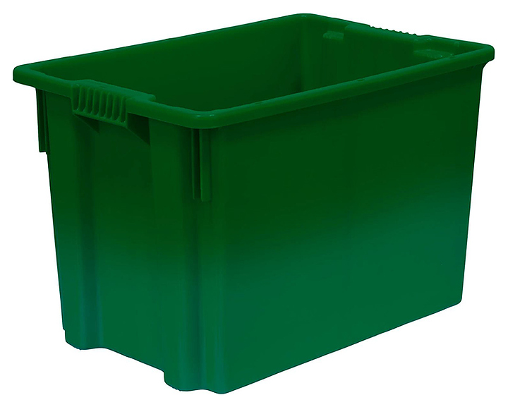 Ящик универсальный ТАРА.РУ FUTURA 605 600х400х400 мм зеленый