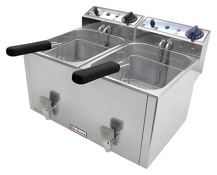 Фритюрница электрическая BECKERS FR 8+8LT