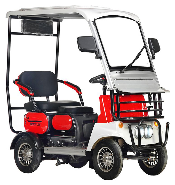 Трицикл Rutrike Gelbert Lich красный