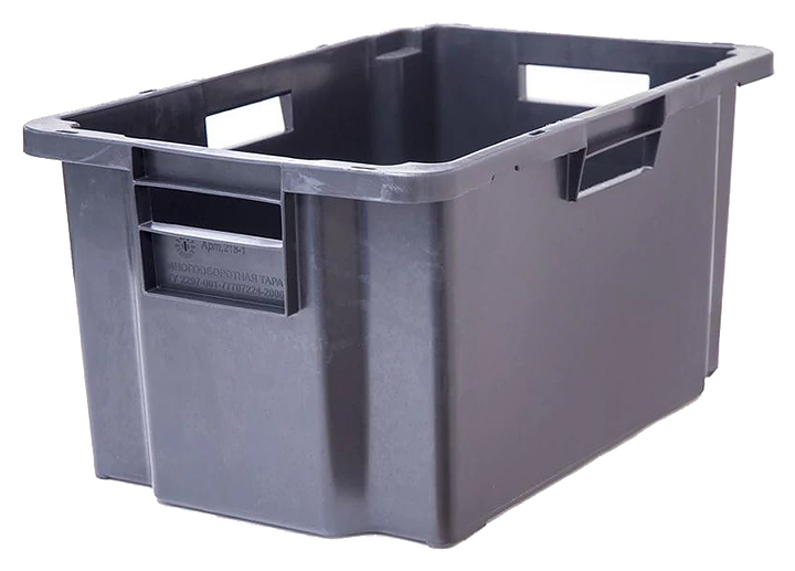 Ящик для мяса ТАРА.РУ 218-1 600х400х300 мм черный