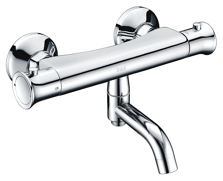 Смеситель для ванны с душем термостатический D&K Bayern Potsdam DA2113201 хром