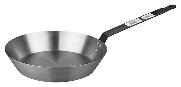 Сковорода P.L. Proff Cuisine BFPT-10 (HONRI) 81240672 d=25,4 см h=5 см (углеродистая сталь)