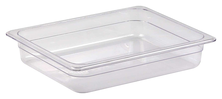 Гастроемкость Luxstahl JW-P122 GN 1/2-65 (327x265х65) поликарбонат