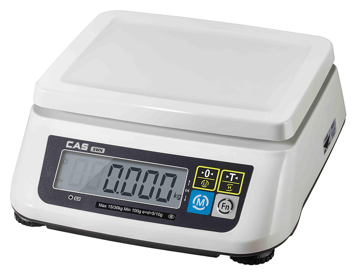 Весы порционные CAS SWN-15 c АКБ