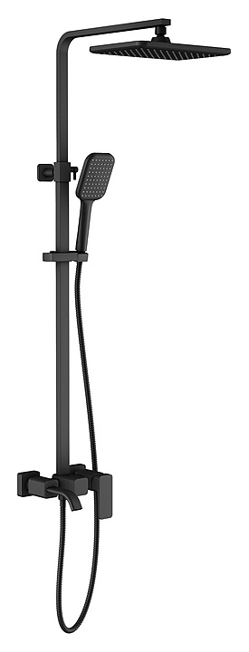 Душевая стойка TIMO Selene SX-1013/03 с прямоугольной верхней душевой лейкой 