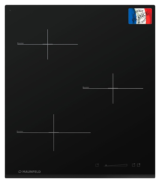 Варочная панель индукционная Maunfeld MVI45.3HZ.3BT-BK черная