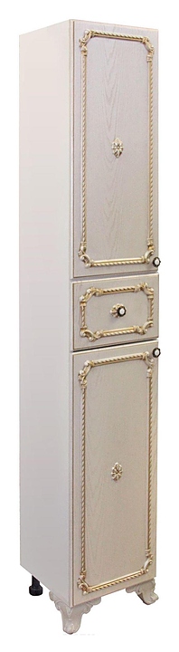 Шкаф-пенал Mixline Сальери-35 35х186 см левый, патина золото