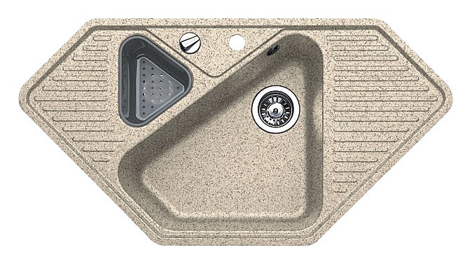 Мойка Blanco STYLE гранит (вентиль-автомат)