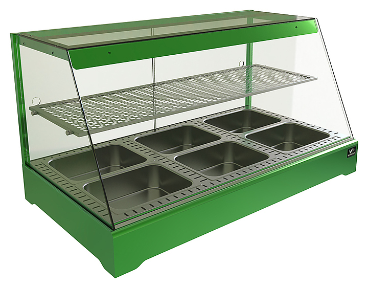 Витрина тепловая КОБОР CR1-117H зеленая