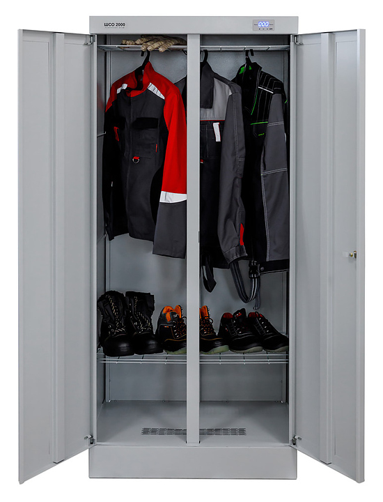 Сушильный шкаф КМК завод ШСО-2000Н 2000 Вт 1818х800х515 мм серый