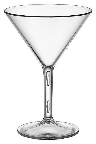 Бокал для мартини Gastroplast GC-31 280 мл (поликарбонат) прозрачный