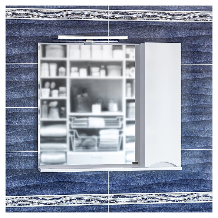 Шкаф зеркальный СаНта Сатурн 80