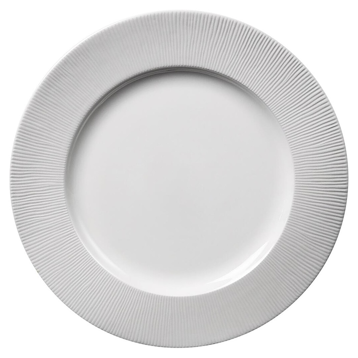 Тарелка Noble Neo Silk 306001А d=17,5 см h=2 см (фарфор) белая