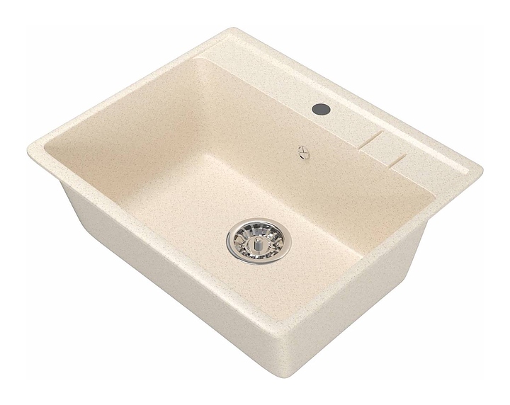 Мойка кухонная Mixline ML-GM15 (328) 49х55 см бежевая