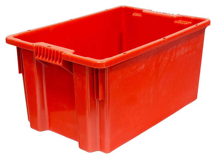 Ящик универсальный ТАРА.РУ FUTURA 601 600х400х300 мм красный