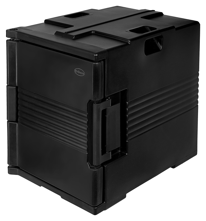 Термоконтейнер для гастроемкостей Gastroplast 79646 86 л 465х610х630 мм (полиэтилен) черный