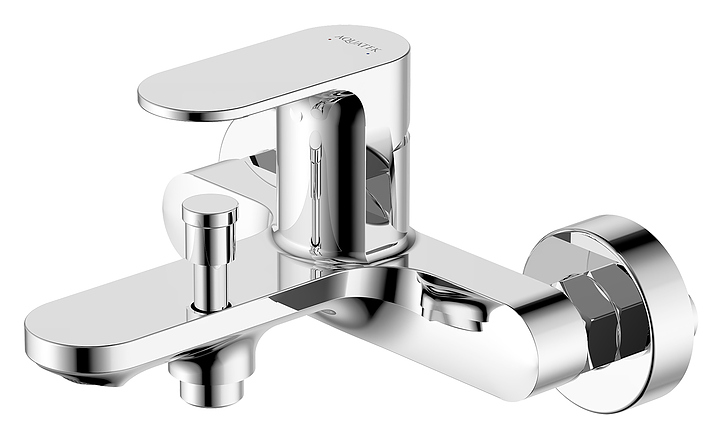 Смеситель для ванны с душем Aquatek Альфа AQ1940CR хром