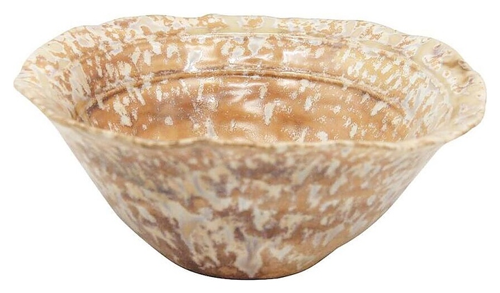 Салатник P.L. Proff Cuisine Pearl Coral Flower Frutti di Mare QB23181005 450 мл d=17,5 см h=7,5 см (керамика)