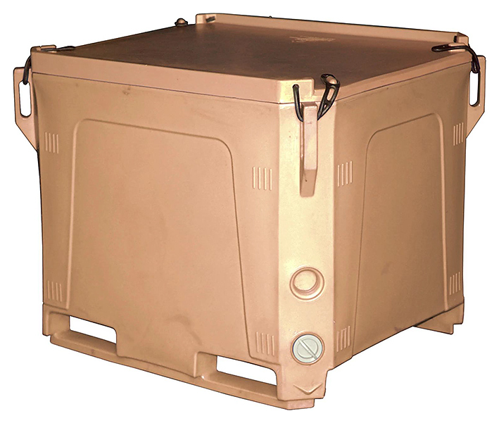 Термоконтейнер Nilkamal RIC 310 л бежевый