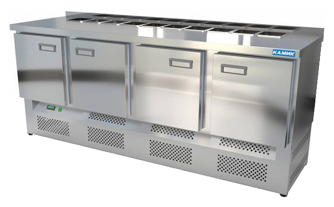 Стол холодильный для салатов КАМИК СОН-402076Н