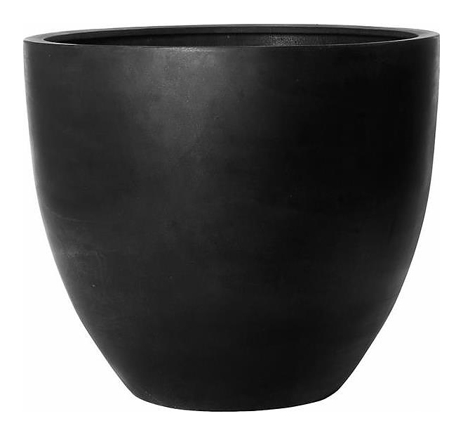 Кашпо Pottery Pots Jumbo Jesslyn (112х97 см) черное матовое
