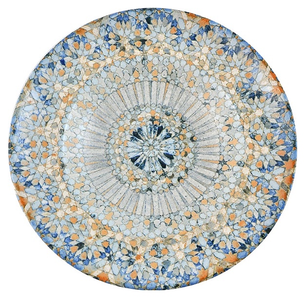 Тарелка глубокая Bonna Luca Mosaic S-MT-LUCMZGRM27CK 450 мл d=27 см h=5,6 см (фарфор)