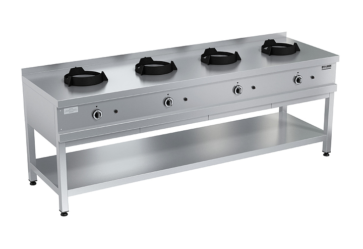 Вок-станция газовая Вулкан KSW 04 8789 WOK