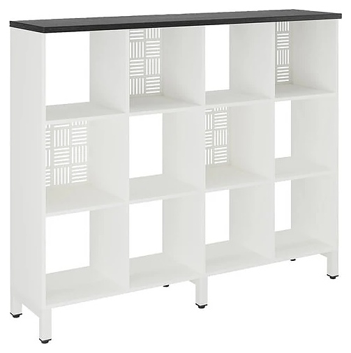 Стеллажная система КОБОР SQ-3Х4 white/wood