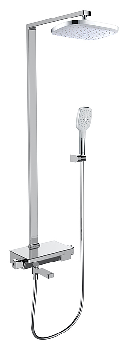 Душевая система D&K Bayern Potsdam DA2183716G15 с термостатом, хром