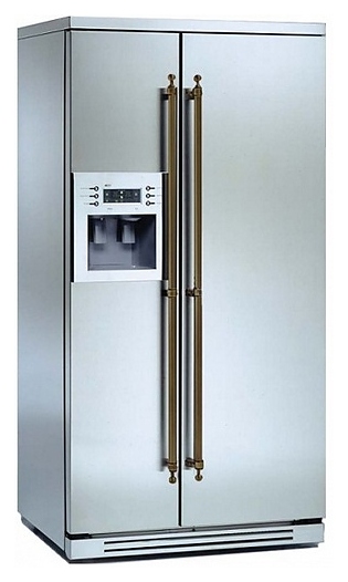 Холодильник ILVE RN 90 SBS сталь, ручки латунь или хром