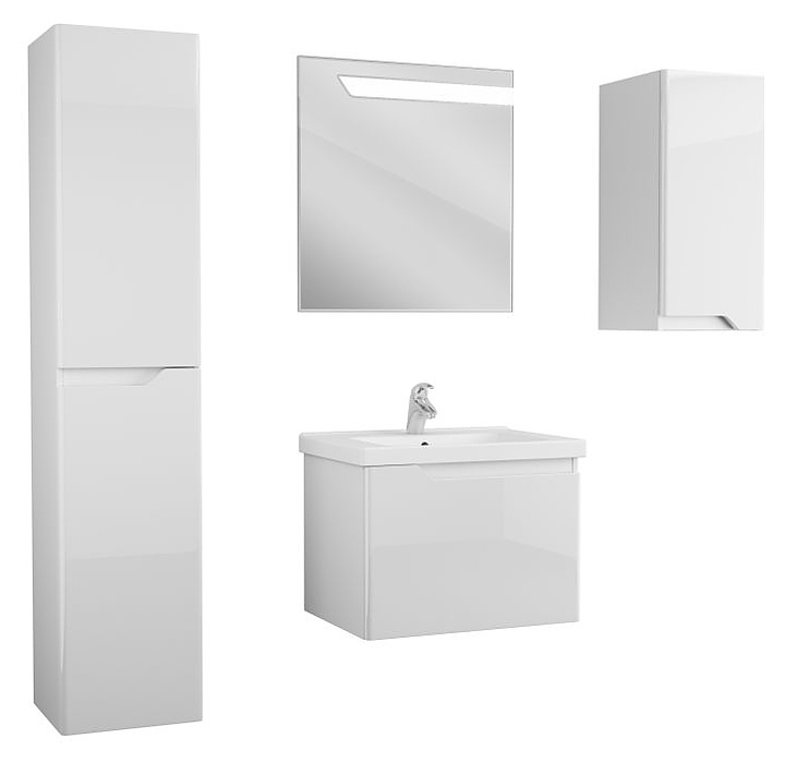 Гарнитур подвесной OWL Hella 65, 6 предметов, белый лак