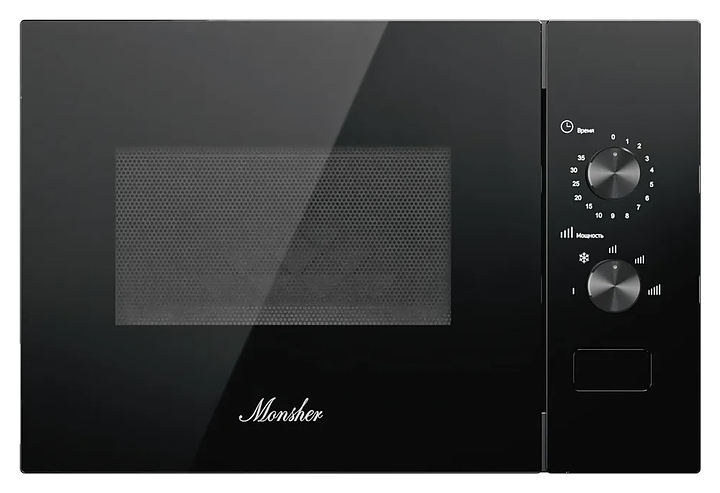 Микроволновая печь Monsher MMH 1015 Noir черная / стекло
