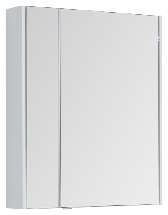 Шкаф зеркальный Aquanet Августа 75 белый