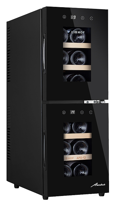 Винный шкаф Libhof Amateur APD-12 black