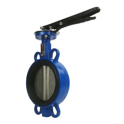 Затвор дисковый поворотный Benarmo Ду 125 Ру16 межфл с рукояткой диск нерж манжета EPDM EURO