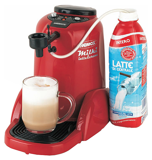 Капучинатор Nemox MILKI Latte&Crema красный